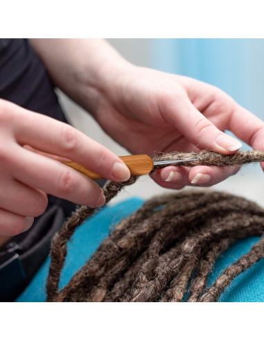 Juego de 9 Ganchos de Crochet para Cabello WILLBOND - Multicolor