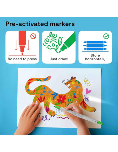 Marcadores de Pintura Acrílica Doble Punta ARTISTRO 2 Unidades 2