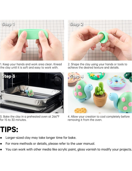 Kit de Arcilla Polimérica Shuttle Art - 60 Colores y 19 Herramientas