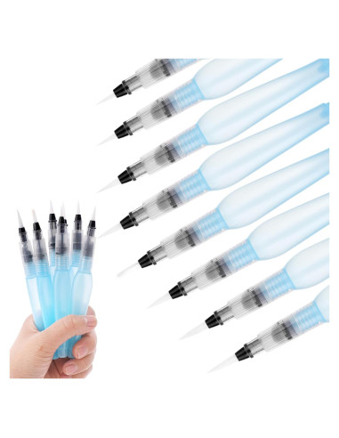 Set de 8 Rotuladores de Acuarela Prasacco - Recargables