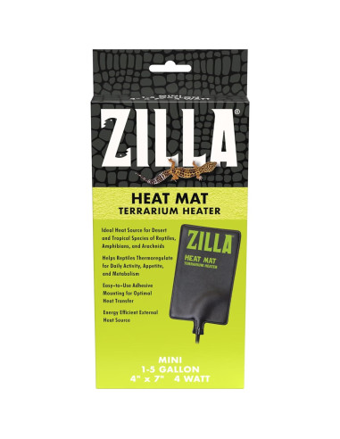 Calentador de Almohadilla Zilla Mini para Terrario 10.16x17.78cm