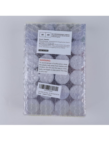 Juego de Brillantina Fina Teenitor 24 Colores para Manualidades