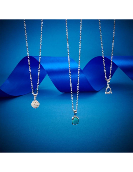3 Piezas Colgantes de Plata Esterlina 925 PH PandaHall 3 Piezas Colgantes de Plata Esterlina 925 PH PandaHall