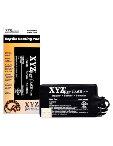 Almohadilla Térmica Mini XYZReptiles 4W para Reptiles 17.78x10.16cm