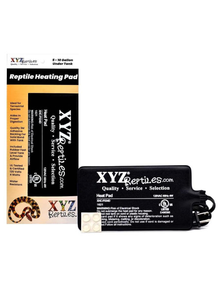 Almohadilla Térmica Mini XYZReptiles 4W para Reptiles 17.78x10.16cm