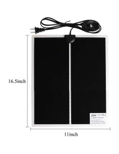 Almohadilla Térmica para Reptiles KABASI 20W 42x28cm Impermeable 2