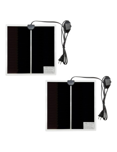Almohadilla Térmica para Reptiles Hamiledyi 14W 28x28 cm 2 PCS