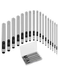 Set de 17 Piezas Perforadoras de Agujeros de Cuero Boyistar