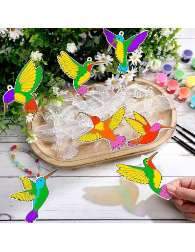 Kit de Manualidades Atrapa Rayos Yaomiao 30 Piezas Colibrí