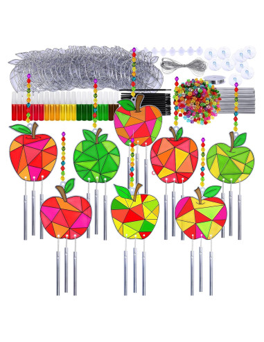 Kit de Atrapa Sol de Manzana Winlyn - 24 Piezas, Pintura y Campanas