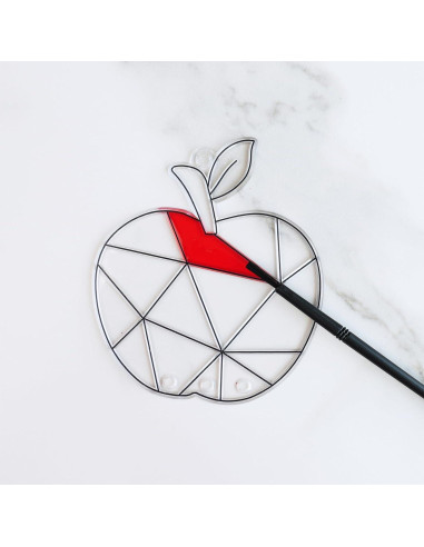 Kit de Atrapa Sol de Manzana Winlyn - 24 Piezas, Pintura y Campanas