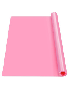 Alfombrilla de Silicona Rosa Grande 70x50cm para Manualidades