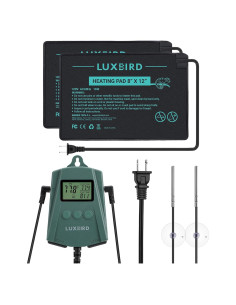 Almohadilla Térmica para Reptiles Luxbird 20x30 cm con Termostato