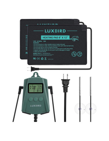 Almohadilla Térmica para Reptiles Luxbird 20x30 cm con Termostato