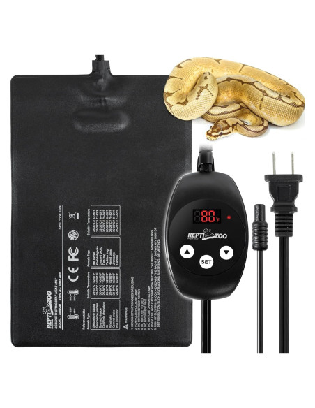 Almohadilla Térmica para Reptiles REPTI ZOO 20x30 cm 24W