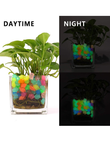 Piedras Brillantes para Acuarios Oubest 300Pc 1.4cm Decoración