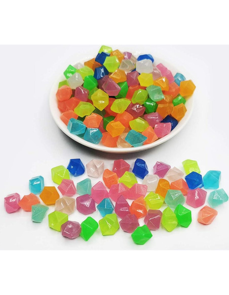 Piedras Brillantes para Acuarios Oubest 300Pc 1.4cm Decoración
