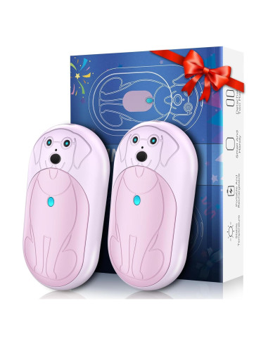 Calentadores de Manos Recargables Aleath 6000mAh 2 Paquetes