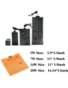 Alfombrilla Térmica para Reptiles Forfuture-go 5W 15x14cm 2