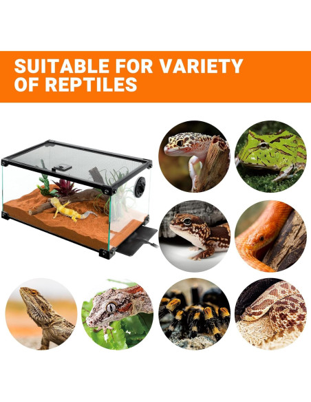 Almohadilla Térmica para Reptiles REPTI ZOO 20x30 cm 24W
