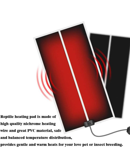 Alfombrilla Térmica para Reptiles Forfuture-go 5W 15x14cm