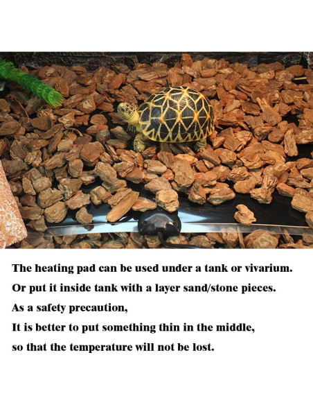 Alfombrilla Térmica para Reptiles Forfuture-go 5W 15x14cm