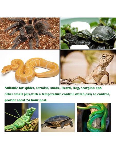 Alfombrilla Térmica para Reptiles Forfuture-go 5W 15x14cm