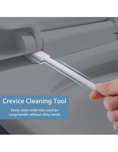 40 Cepillos de Limpieza Desechables Lumkew para Esquinas