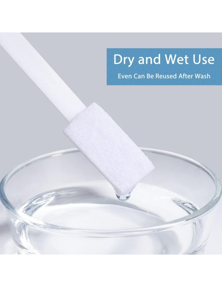 40 Cepillos de Limpieza Desechables Lumkew para Esquinas