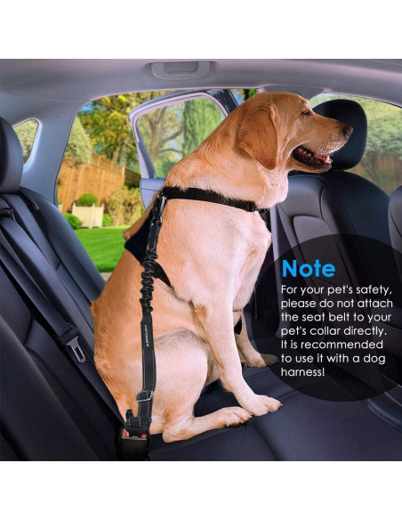 Arnés de Seguridad para Perros URPOWER Ajustable Reflectante