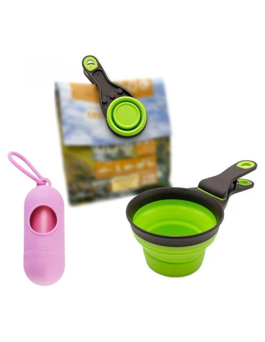 Cuchara Medidora Plegable SESAWILLIAM para Mascotas 473ml