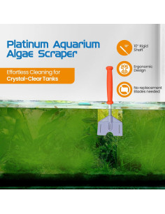 Raspador de Algas FL!PPER 25.4 cm para Acuarios de Vidrio 2