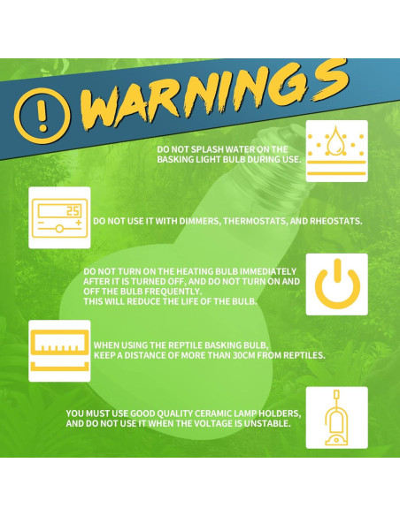 Bombillas de Calor para Reptiles LUCKY HERP 100W - Paquete de 4