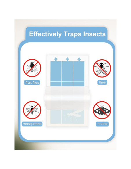 Recargas Adhesivas para Trampa de Insectos Shootingstar - 24 Unidades
