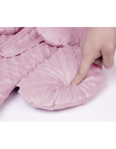 Soporte para Cabeza y Cuello Pro Goleem Rosa 2 en 1 para Bebés