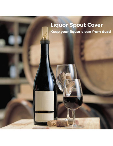 24 Tapas Universales para Vertedores Homaisson 4.5x7.5cm