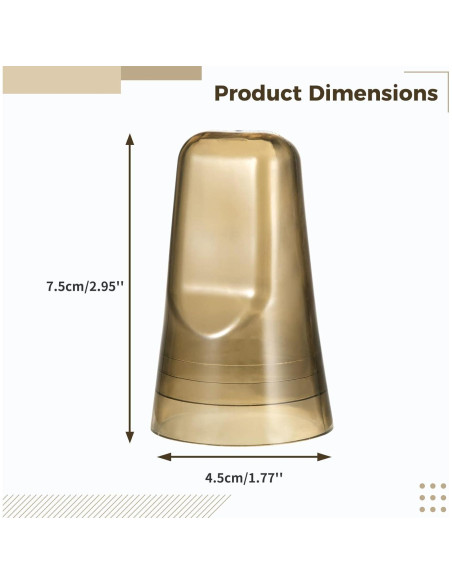 24 Tapas Universales para Vertedores Homaisson 4.5x7.5cm