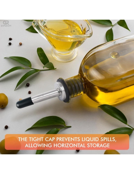 100 Pcs Cubiertas para Vertedores de Licor y Aceite - Goma