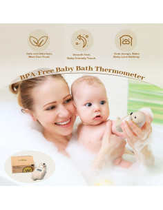 Termómetro de baño digital Doliwish nutria para bebés 2