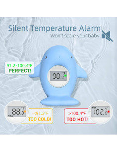Termómetro de baño IOG para bebés - Flotante y seguro 2
