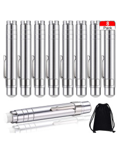 Soporte de Tiza Boao de Aluminio - 8 Piezas con Bolsa