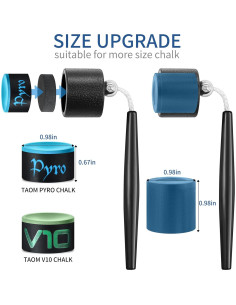 Soporte de Tiza para Billar SISIPAI LIFE con Espaciador 2