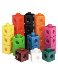 Cubos Snap Recursos de Aprendizaje 500 Piezas Juguete Educativo