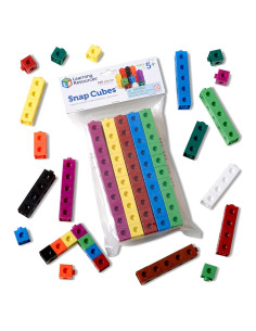 Cubos Snap Recursos de Aprendizaje - 100 Piezas Multicolor