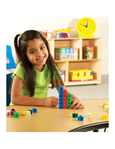 Cubos Snap Recursos de Aprendizaje 500 Piezas Juguete Educativo