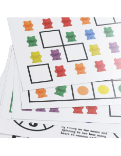 Hojas de Actividades Oso Contador Legato - 20 Hojas 21.6x27.9cm 2