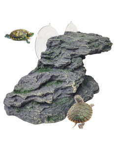 Plataforma de Sol para Tortugas Kathson - Rampa Escalonada Mediana