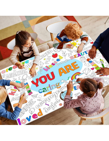 Póster Gigante de Colorear Positivo 80x110cm Naozinebi