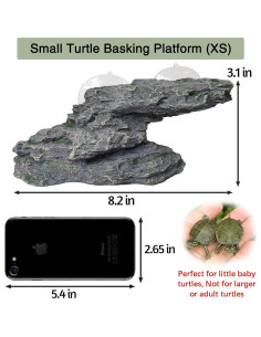 Plataforma de Sol para Tortugas Kathson - Rampa Escalonada Mediana 2