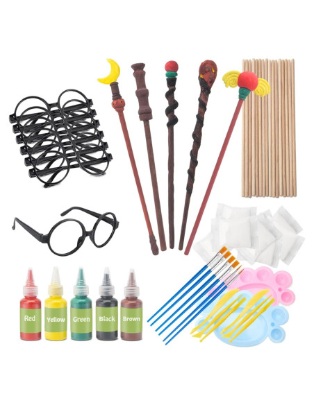 Kit de Fabricación de Varitas Mágicas DIY Col-Pary 79 PZS